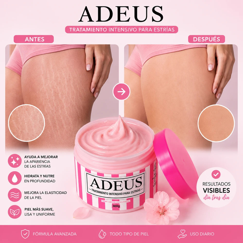 Adeus Crema Rosa Para Estrías