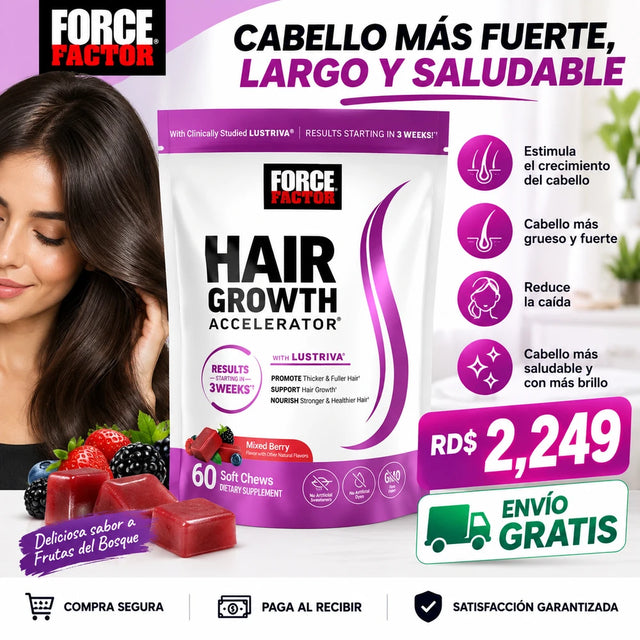 Gomitas Vitamínicas para Cabello