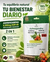 Ashwagandha KSM-66 con Glicinato de Magnesio