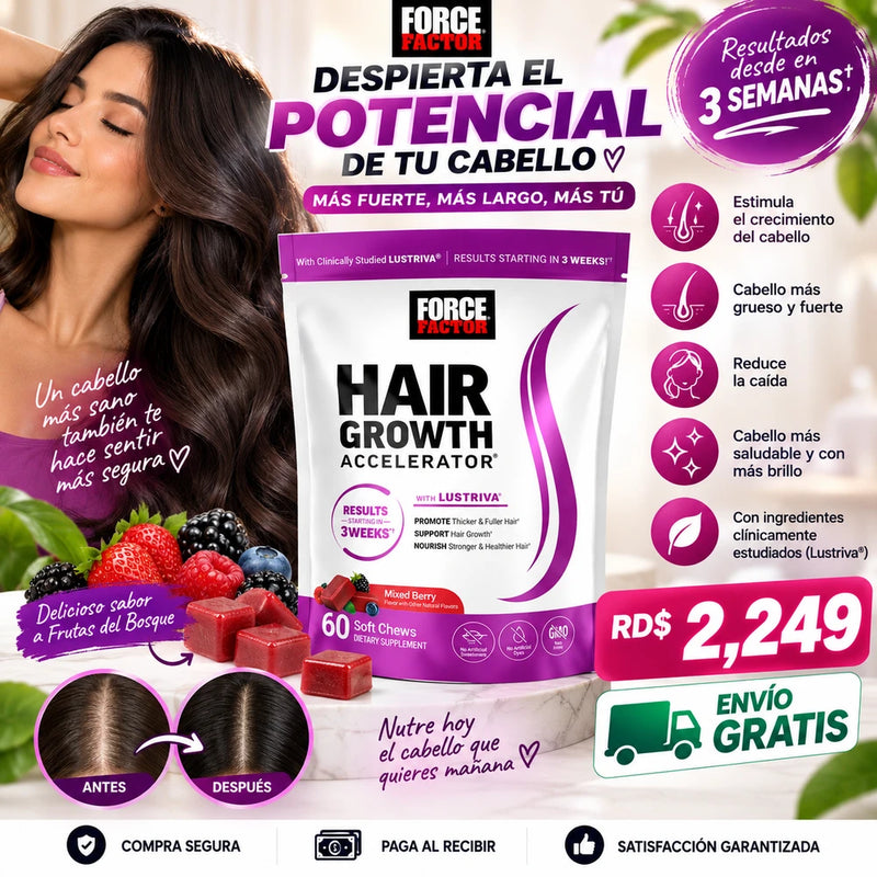 Gomitas Vitamínicas para Cabello
